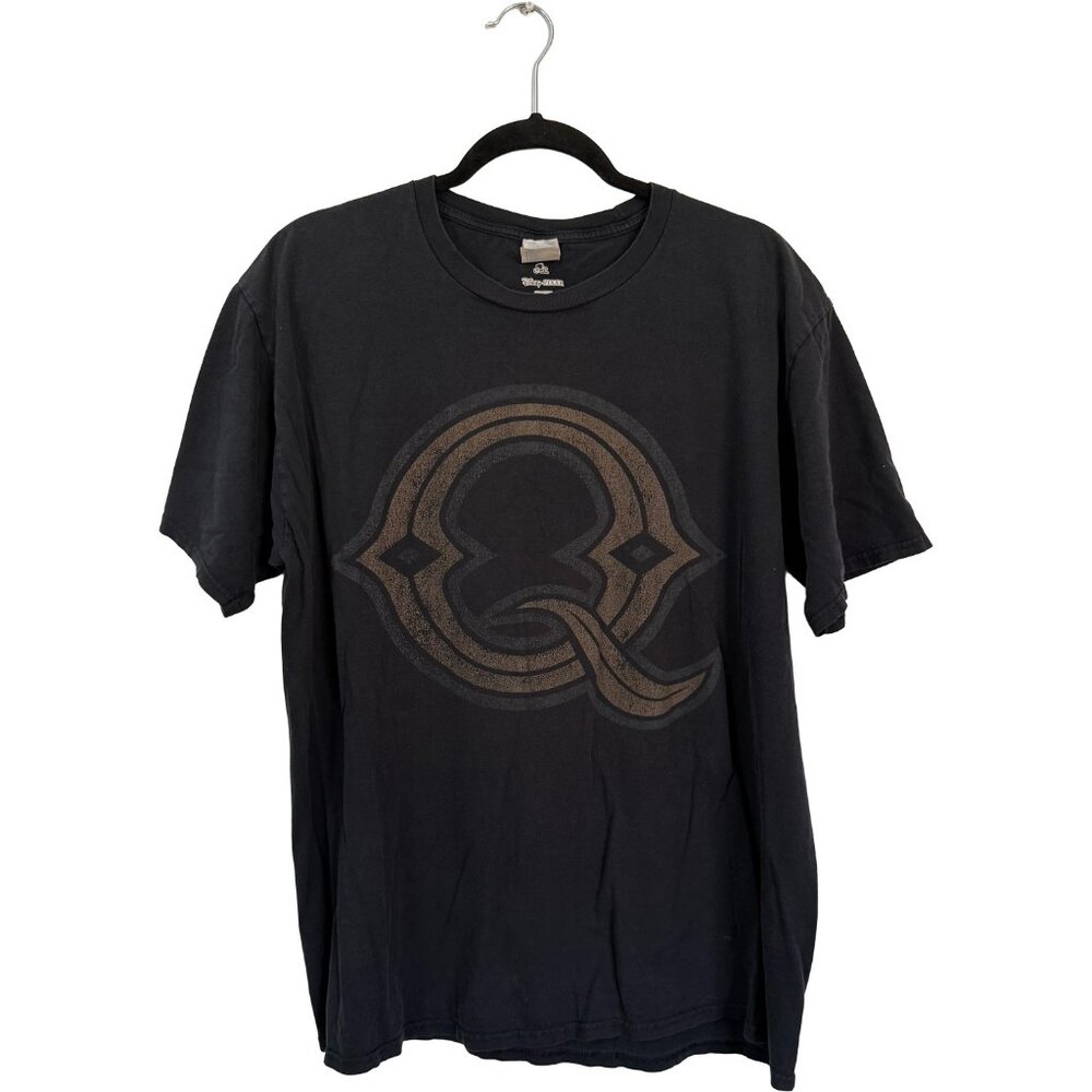 Disney Pixar Mens Onward Quests of Yore T-Shirt Black Graphic XL Quest